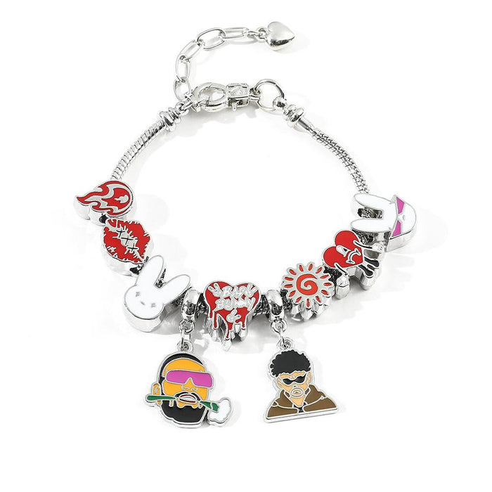 Bad Bunny Beaded Beaded Bracelet