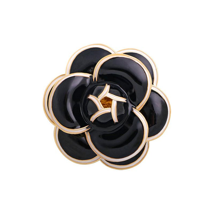 New Silk Scarf Button Retro Brooch Women's Pin