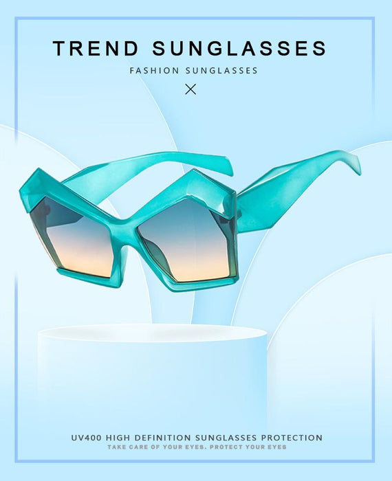 Trendy sunglasses, avant-garde Sunglasses