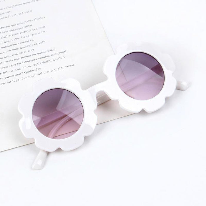 Children's small flower sunglasses and sunglasses
