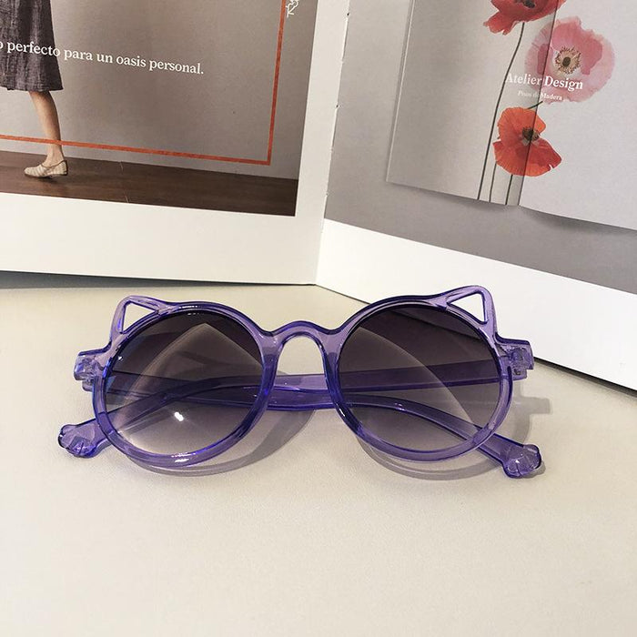 Fashion Cat Ear UV Proof Children's Sunglasses