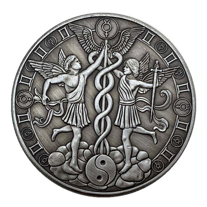 Creative Twelve Constellations Zodiac Coin