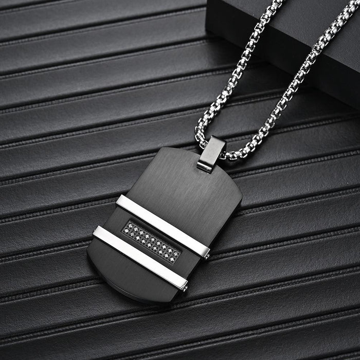 Men's Fashionable Cool Stainless Steel Pendant Necklace