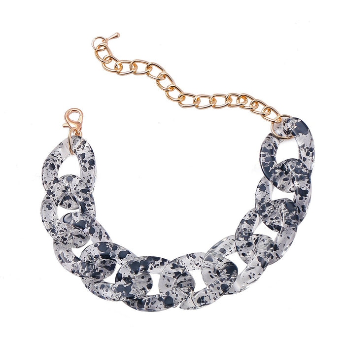 Fashion Jelly Acrylic Chain Resin Bracelet