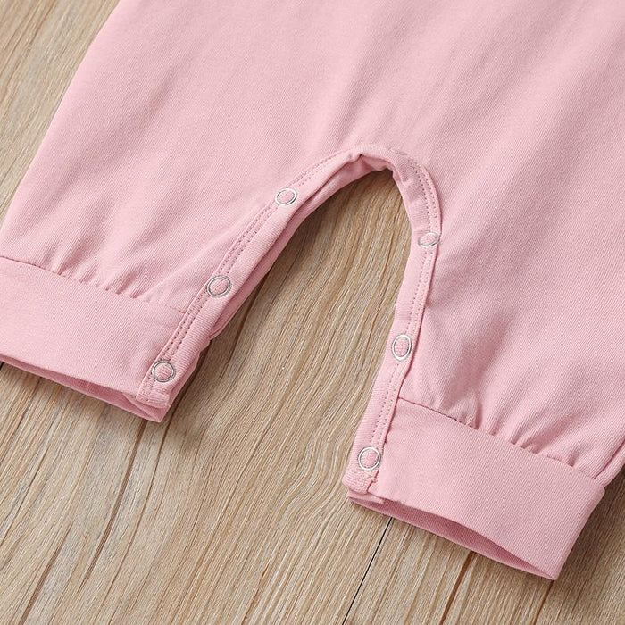 Long Sleeved Baby Flower Bodysuit With Hat