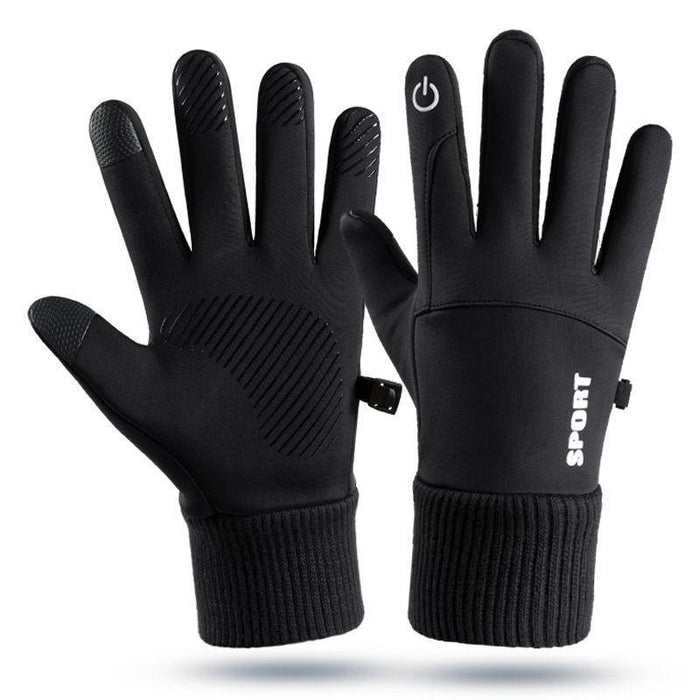 Men Winter Waterproof Cycling Gloves