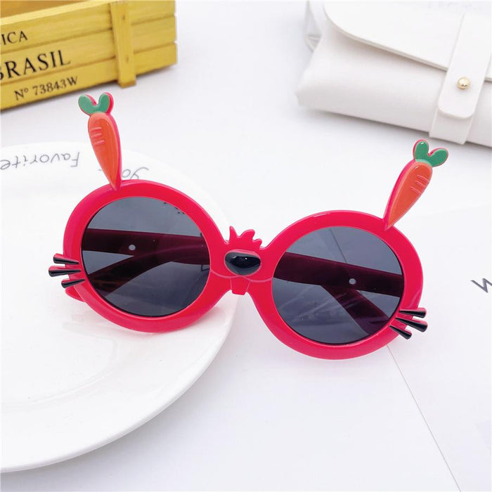 Children's cartoon glasses and sunglasses sunscreen