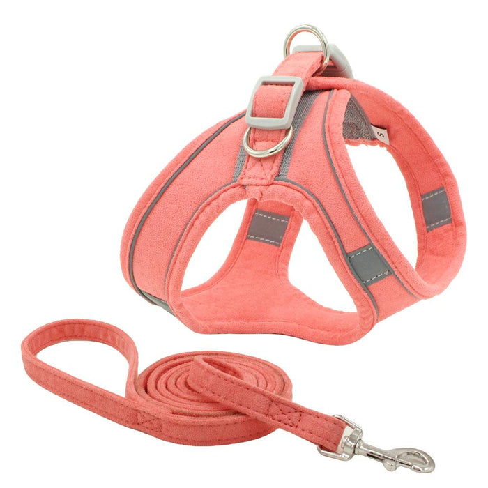 Pet Vest Vest Reflective Dog Neck Strap Collar Adjustable