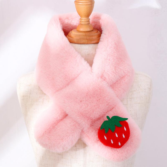 Cartoon Baby Winter Warm Thicken Scarfs