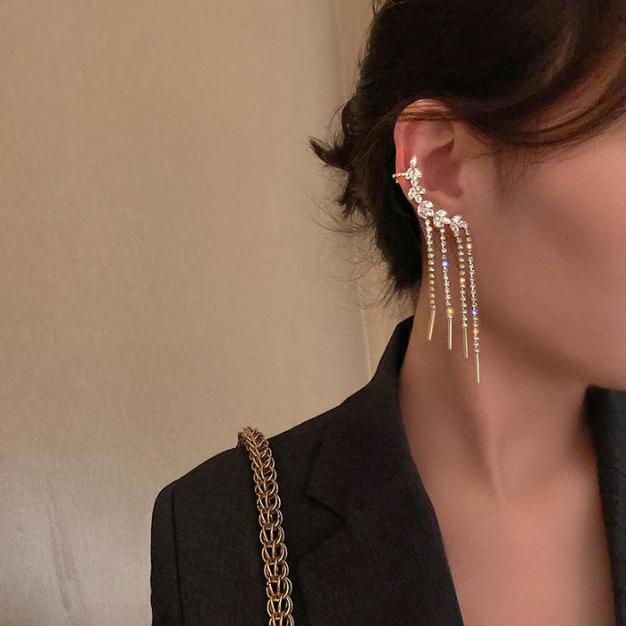 New Niche Fashion Simple Tassel Women's Earrings