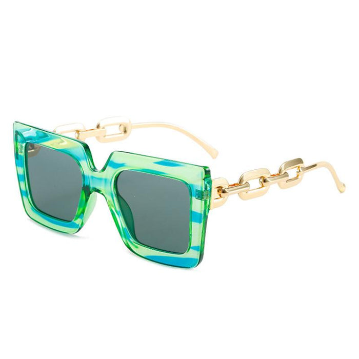 Square Sunglasses chain Sunglasses