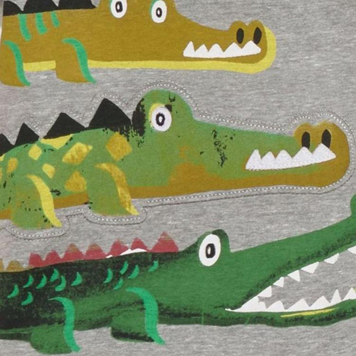 Children's printed round neck boys' top