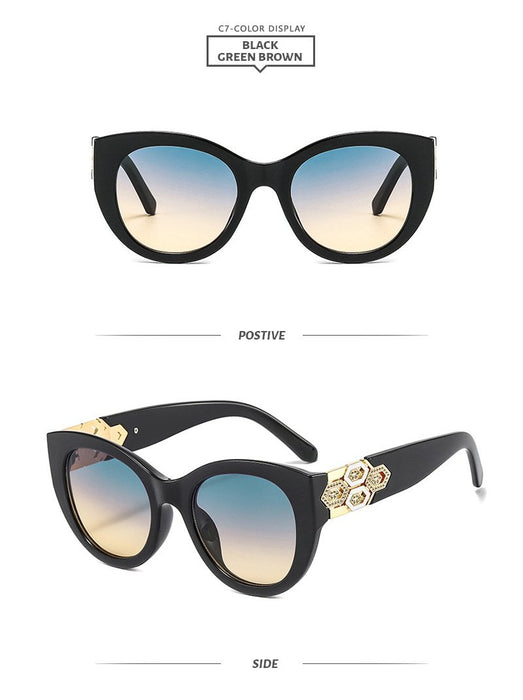 Sunglasses Men's and Women's Cat's Eye Sunglasses