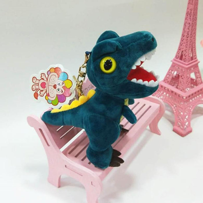 Cartoon Little Dinosaur Pendant Keychain