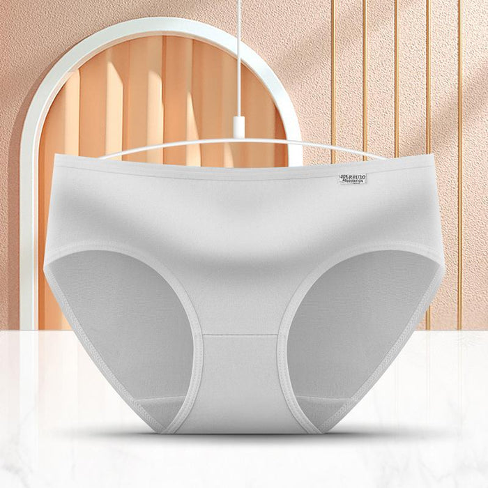 Girls Students Solid Color Waist Cute Underwear