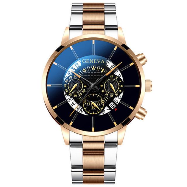 Men's Wristwatch Quartz Golden Color Luxury Business Watches