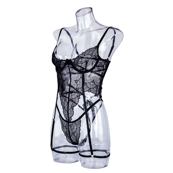 Women Sexy Lace One-piece Lingerie Fashion Bodysuit
