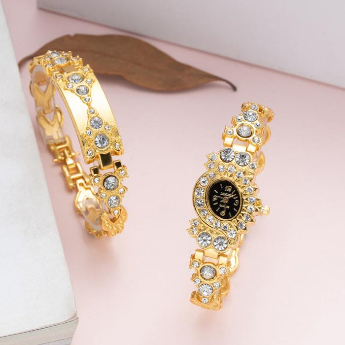 Fashion Trend Ladies Watch Popular Water Diamond Watch