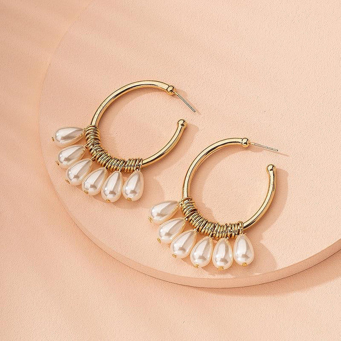 Creative Cutout Colorful Maple Women's Earrings