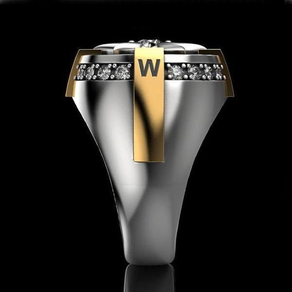 Men's Vintage Creative Pirate Sailing Cross Ring