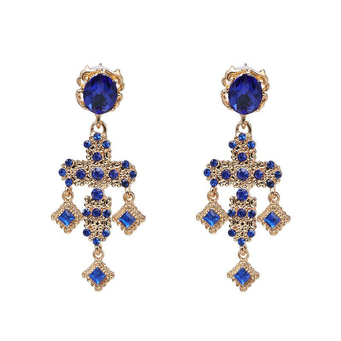 New Women's Jewelry Bird Earrings Inlaid Rhinestone