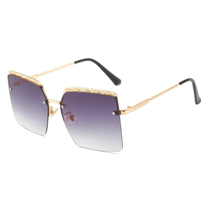 Frameless trimming Sunglasses UV protection