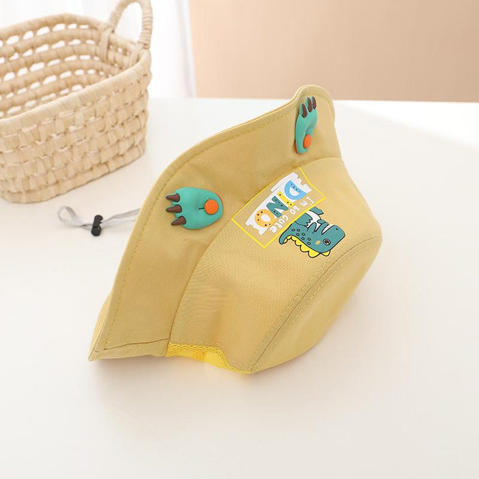 Summer Children's Dinosaur Foot Sunshade Mesh Hat