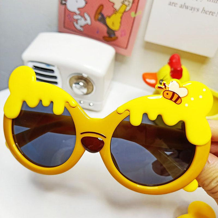 Honey Bee Bear Children‘s Cartoon Polarized Sunglasses