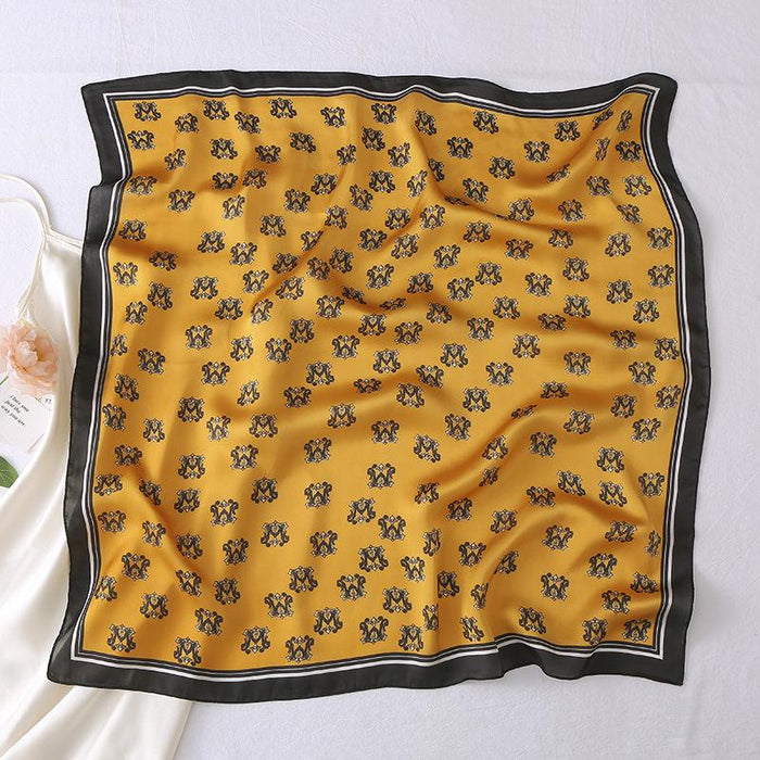 Imitation Scarf Women's Neck Versatile Square Scarf