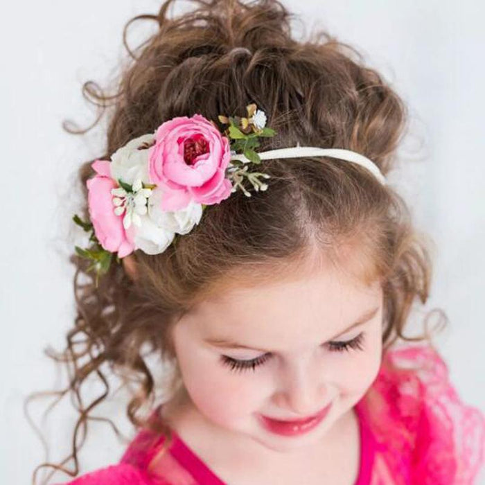 Sweet Idyllic Hair Accessories Simulation Flower Hair Band