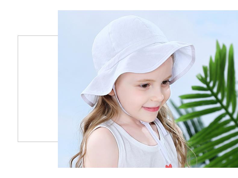 Summer Cute Anti-uv50+ Sunscreen Children's Fisherman Hat