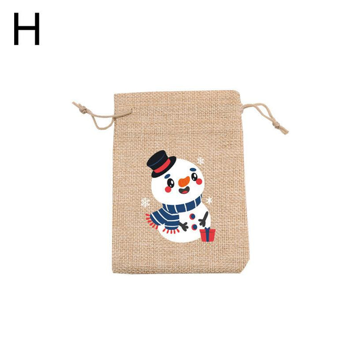 10 Pcs/Lot High Quality Natural Linen Storage