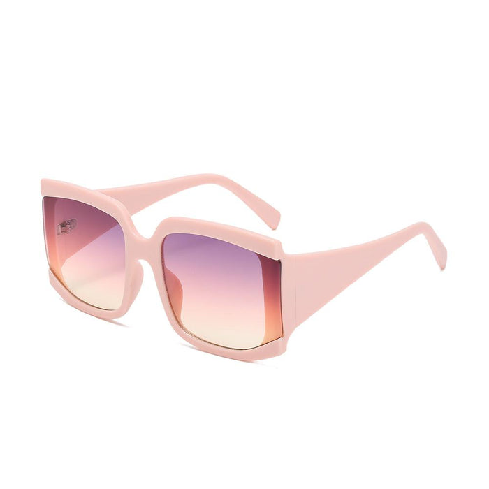 Large frame sunglasses retro square Sunglasses