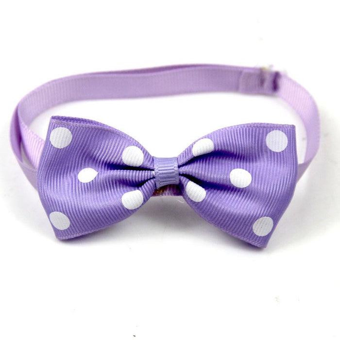 15 Colors into multi-color optional pet bow tie adjustable