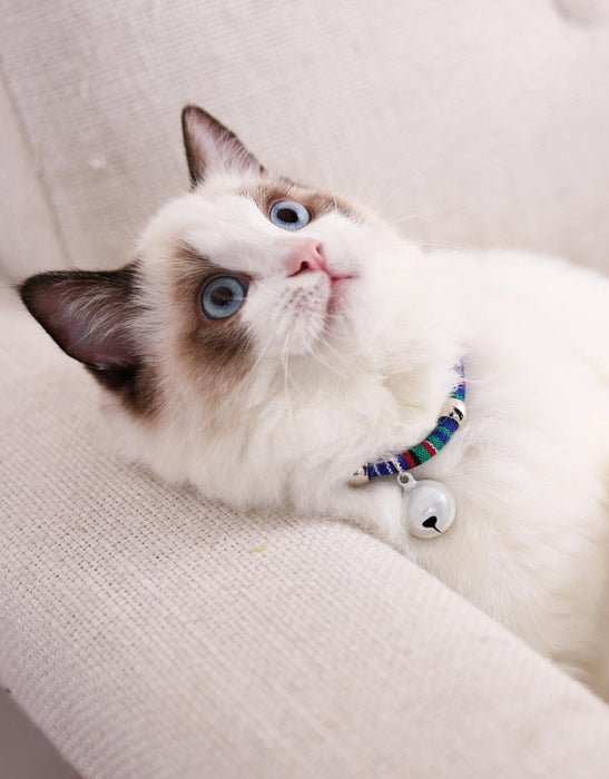 Cat Bell Collar Toy Adjustable Kitten Safety Necklace Popular Style