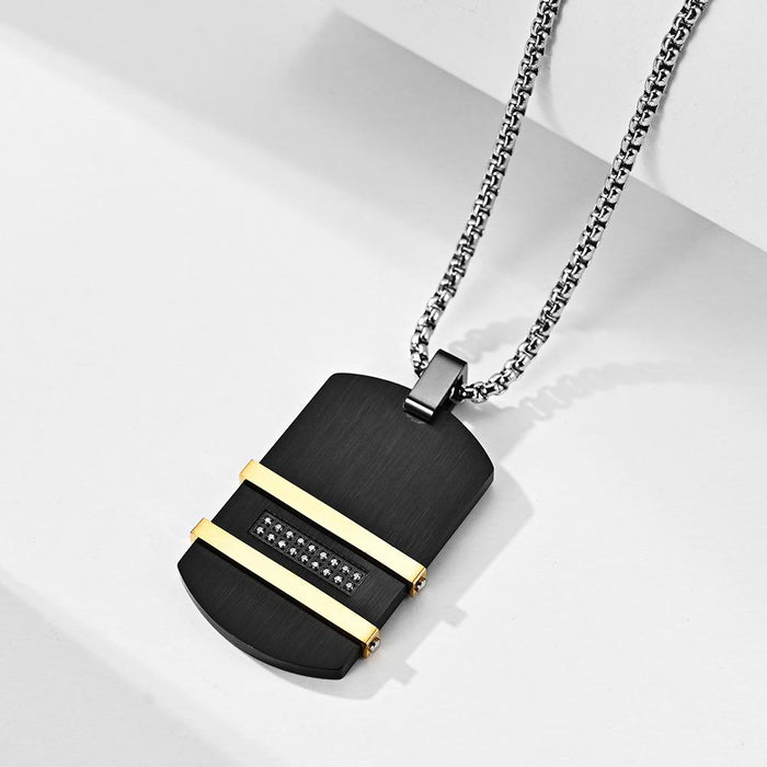 Men's Fashionable Cool Stainless Steel Pendant Necklace