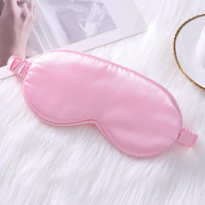 Faux Silk Double-sided Mulberry Silk Shading Eye Mask Eyeshades