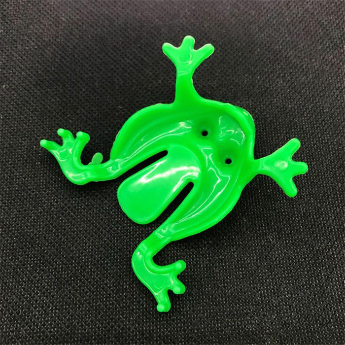 12 Piece Leaping Frog Bounce Novelty Assorted Stress Relief Toys for Kids