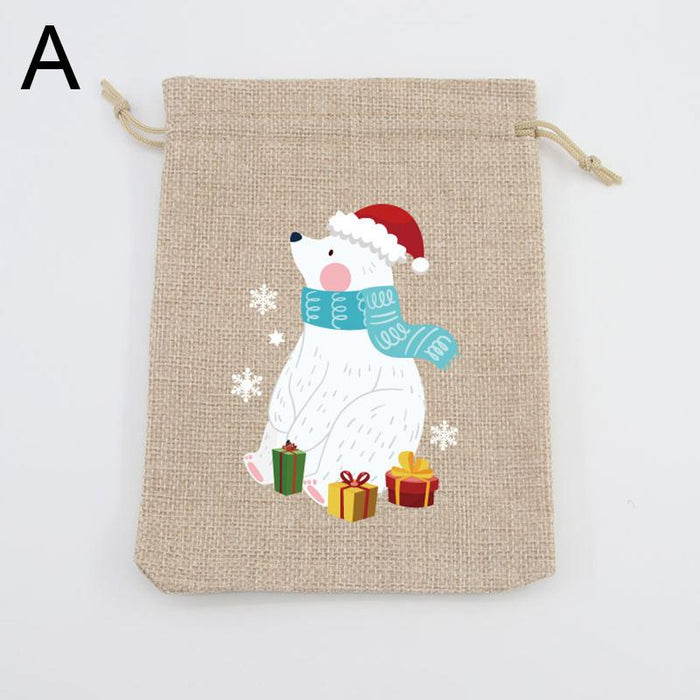 10 Pcs/Lot High Quality Natural Linen Storage