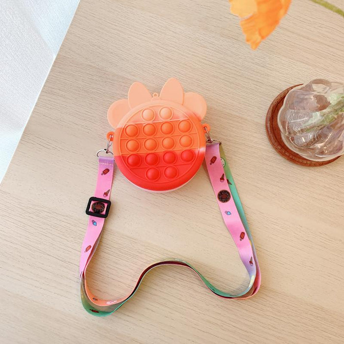 Bag Fingertip Crossbody Bag Bubble Decompression Toy Backpack