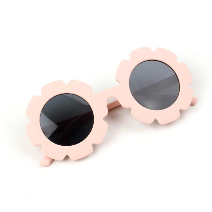 Children's Sunglasses flower glasses UV Scrub
