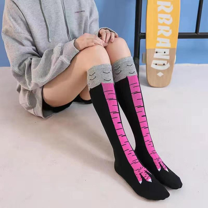 Woman Sexy Chicken Paws Feet Socks