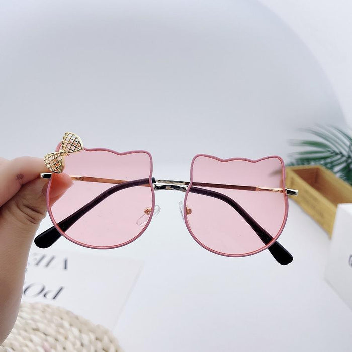 Children's sunglasses metal sunglasses