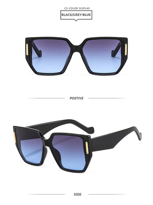 Irregular Sunglasses Retro