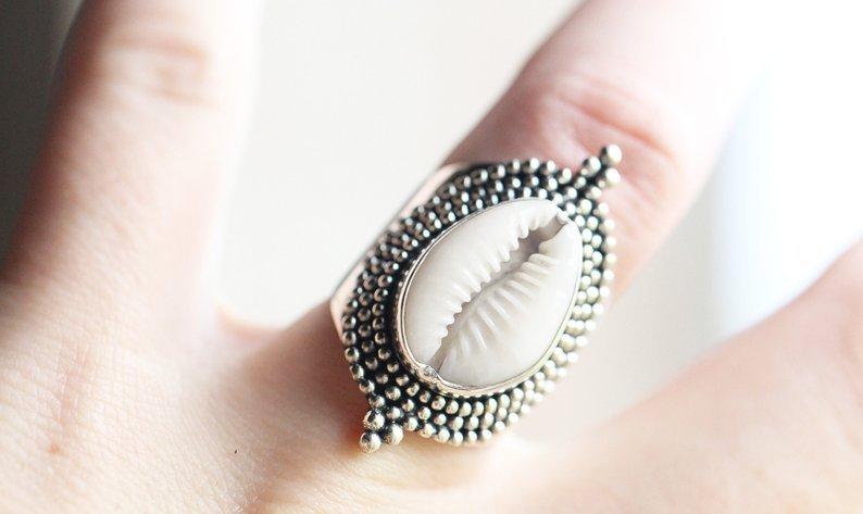 Women's Fashion Bohemian Shell Ring