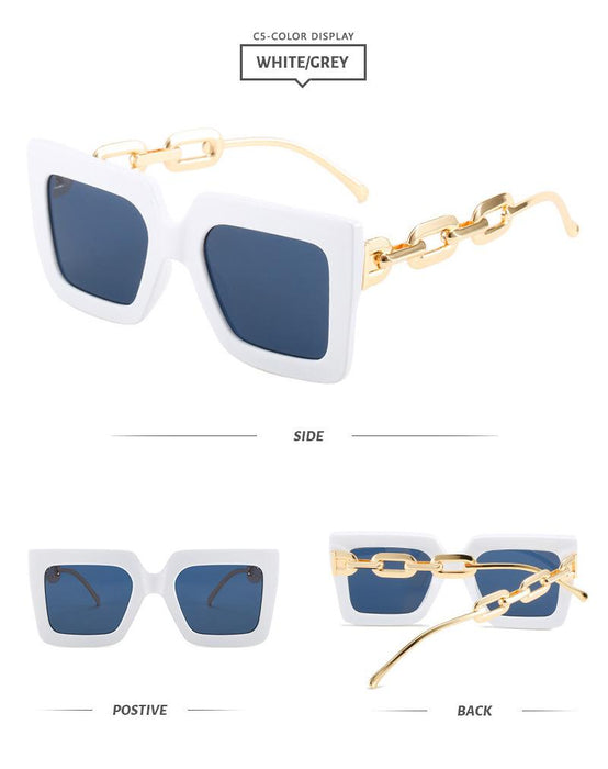 Square Sunglasses chain Sunglasses
