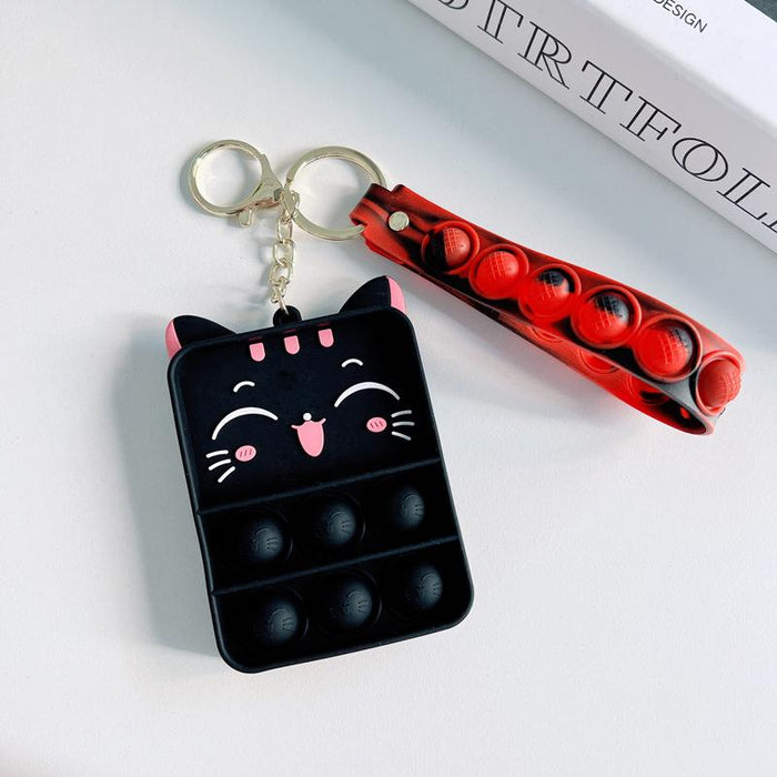 Bag decoration decompression toy key chain