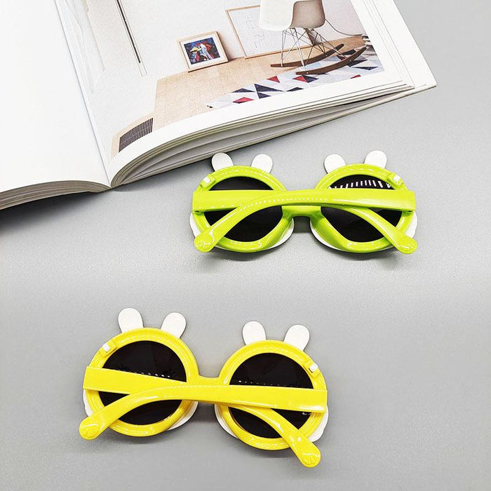 Cartoon Rabbit Silicone Children's Polarized Sunglasses