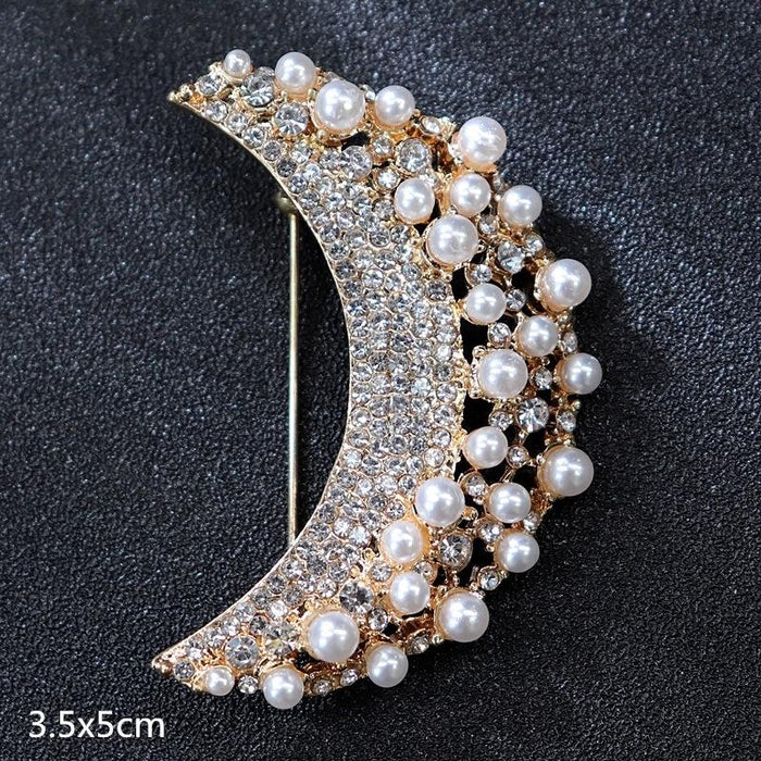 Multi Styles of Exquisite Brooch Vintage Women's Suit Accessories