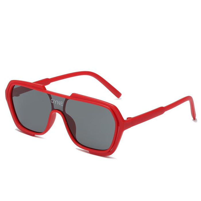 Children's conjoined large frame glasses sunglasses